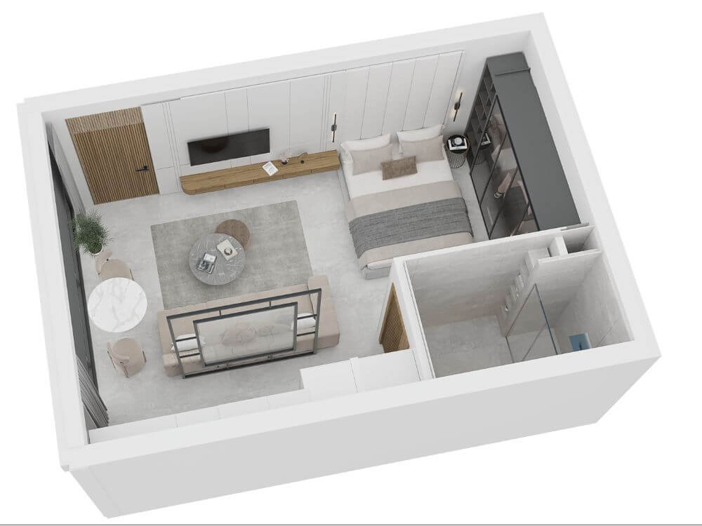 Studio-Apartment in Esentepe, 82m², £110,000 — Foto 5